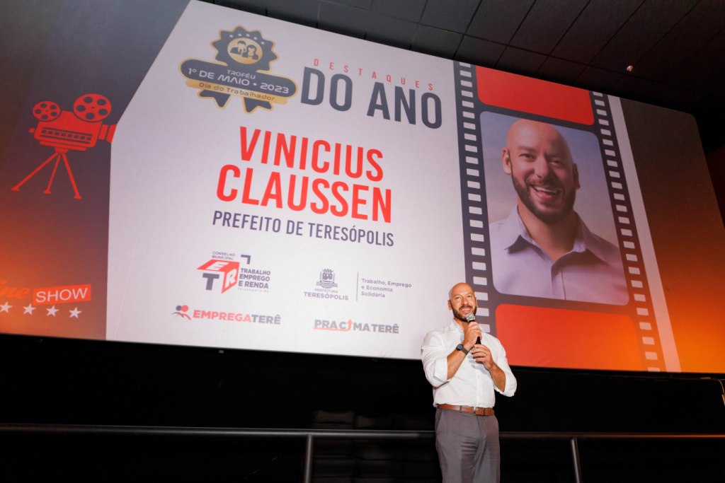 Você está visualizando atualmente Troféu 1º de Maio: Homenagens encerram a Semana do Trabalho, Emprego e Renda de Teresópolis