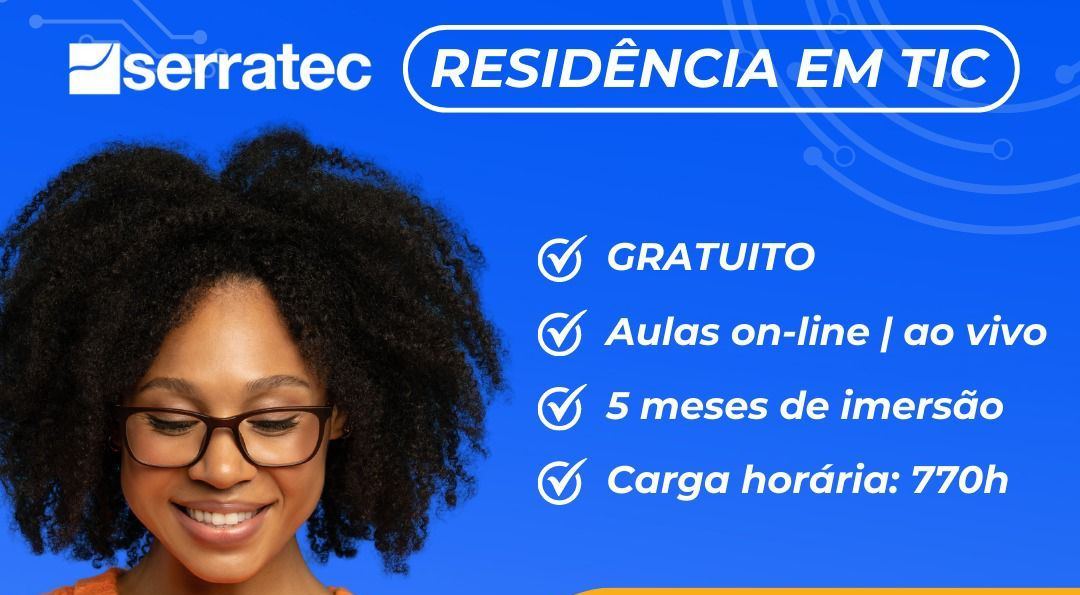 Você está visualizando atualmente Abertas as inscrições para Residência em Tecnologia da Informação do Serratec