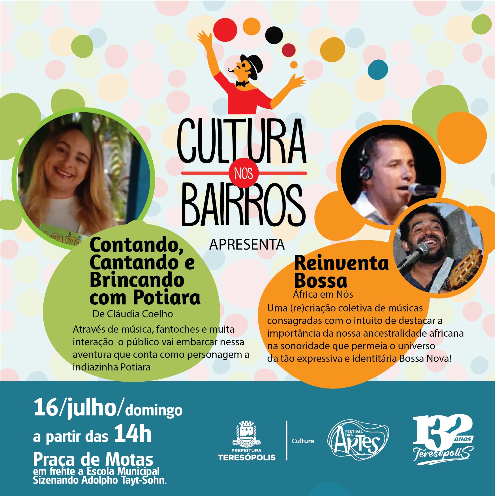 Você está visualizando atualmente Teresópolis 132 Anos: ‘Cultura nos Bairros’ leva música e diversão a Motas, na área rural