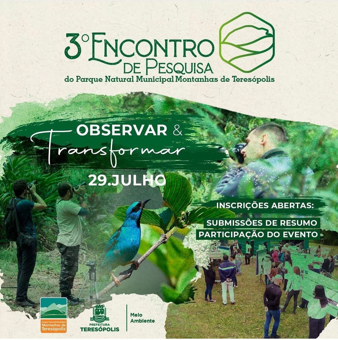 Você está visualizando atualmente 3º Encontro de Pesquisa movimenta o Parque Municipal Montanhas de Teresópolis