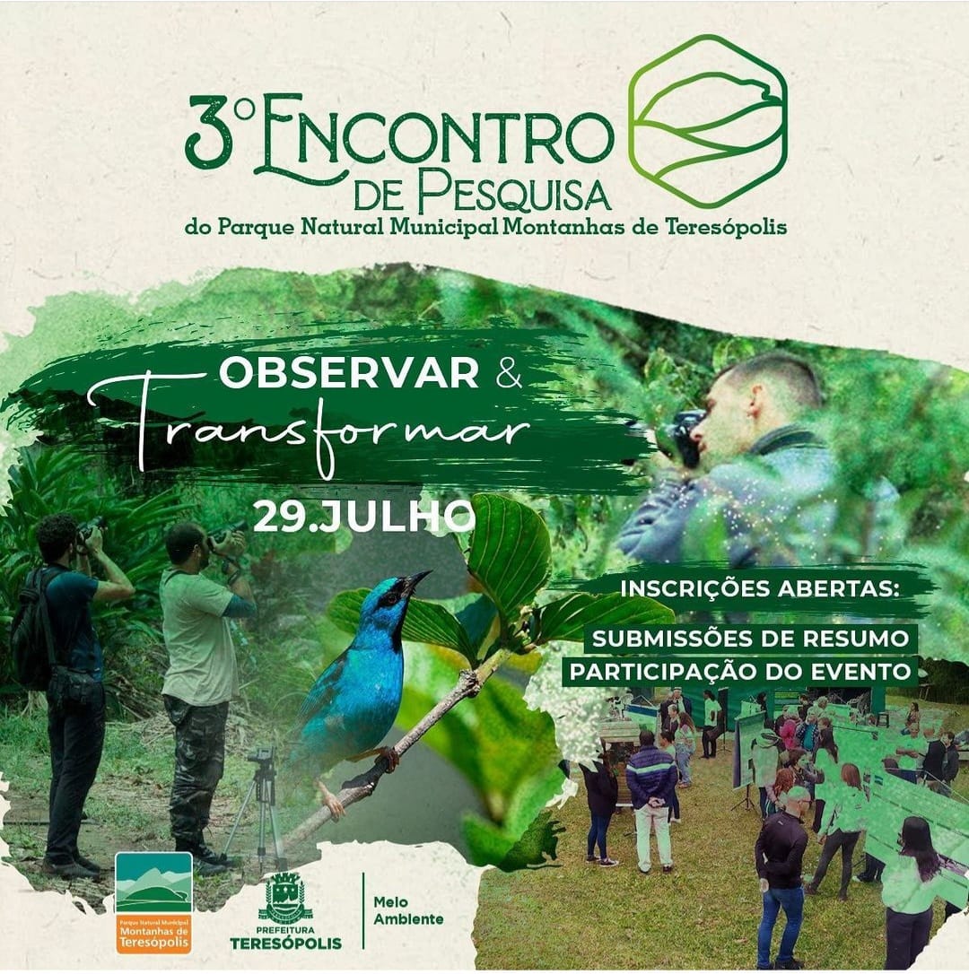 Leia mais sobre o artigo 3º Encontro de Pesquisa movimenta o Parque Municipal Montanhas de Teresópolis