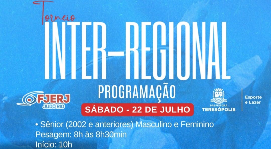 Leia mais sobre o artigo Teresópolis 132 anos: Ginásio Pedrão recebe o Torneio Inter-Regional de Judô