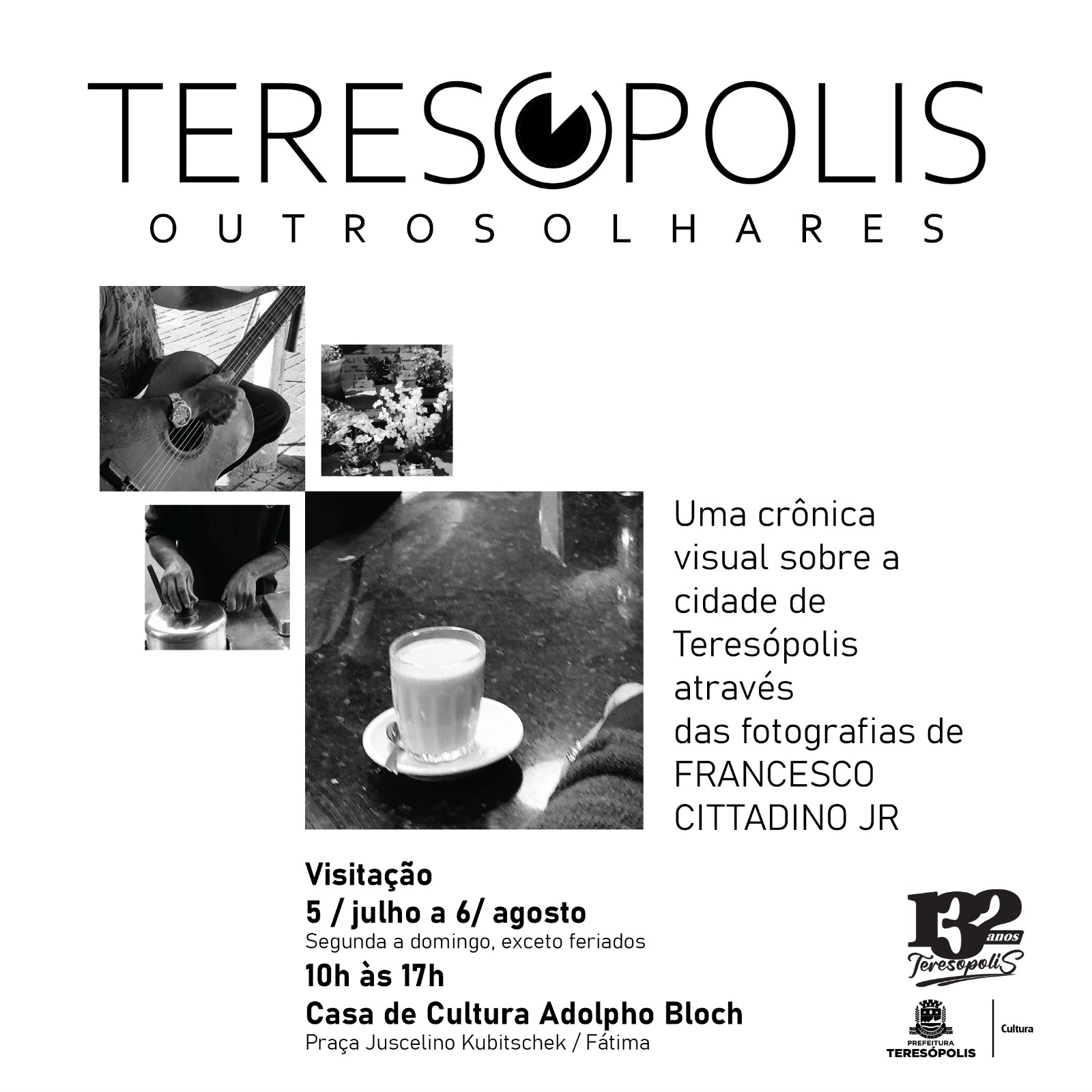 Você está visualizando atualmente Teresópolis 132 anos: Mostra ‘Outros Olhares’ pode ser vista até agosto na Casa de Cultura  Adolpho Bloch