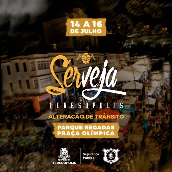 Leia mais sobre o artigo Teresópolis 132 Anos: Prefeitura define esquema de trânsito para o evento Serveja