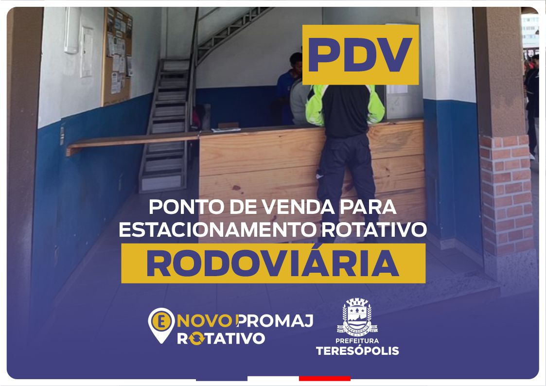 Você está visualizando atualmente Estacionamento Rotativo: Ponto de Venda para pagamento da tarifa em dinheiro é instalado na Rodoviária   