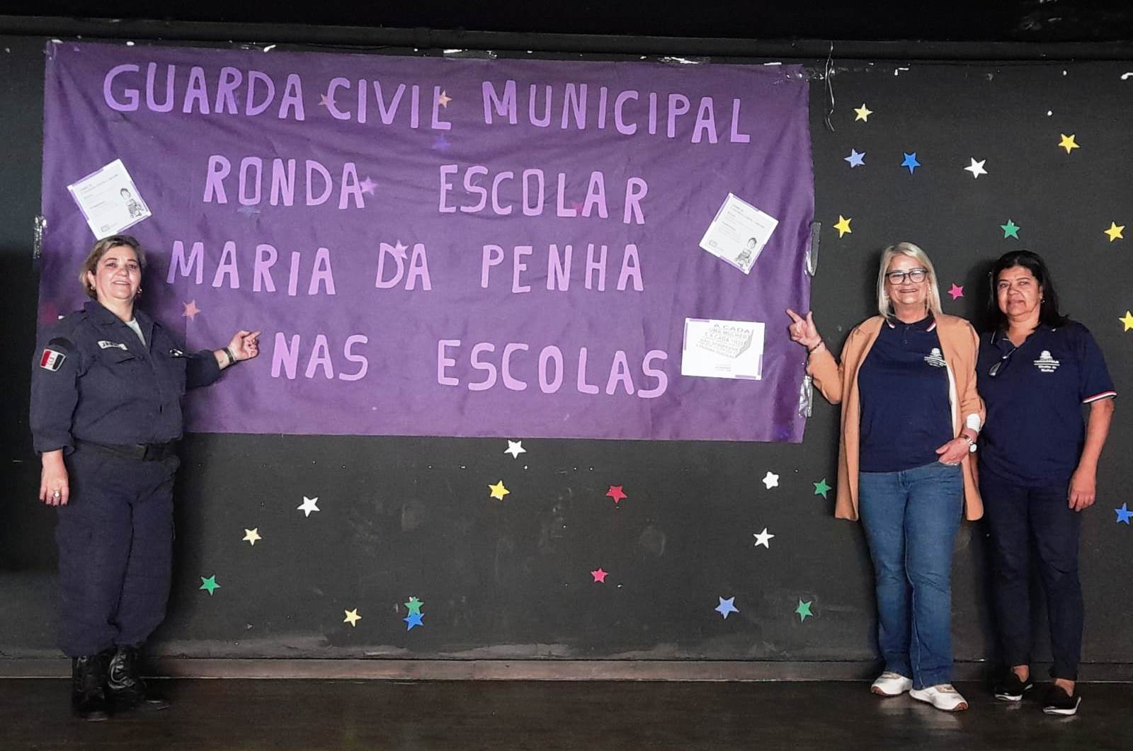 Projeto Maria da Penha nas Escolas/Agosto Lilás, mês de enfrentamento à  violência contra a mulher - Prefeitura de Teresópolis