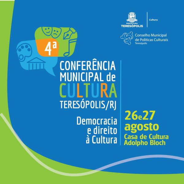 Leia mais sobre o artigo 4ª Conferência Municipal de Cultura neste fim de semana em Teresópolis
