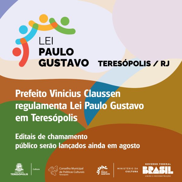 Leia mais sobre o artigo Prefeito Vinicius Claussen regulamenta a Lei Paulo Gustavo em Teresópolis
