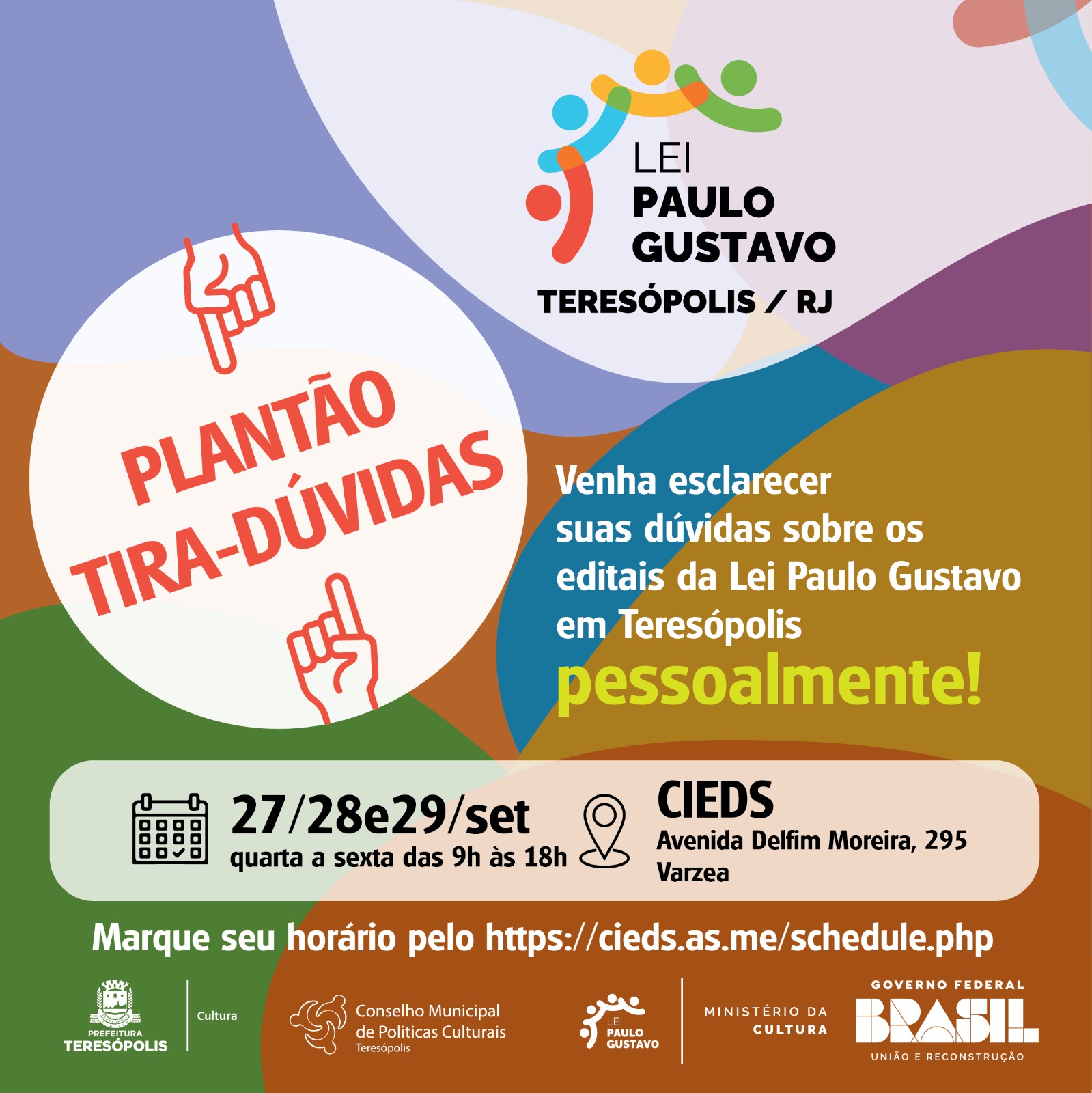 No momento, você está visualizando Teresópolis faz plantão tira-dúvidas sobre os editais da Lei Paulo Gustavo