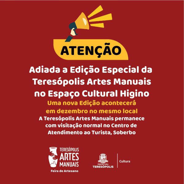 Leia mais sobre o artigo Adiada a edição especial da Feira Teresópolis Artes Manuais 