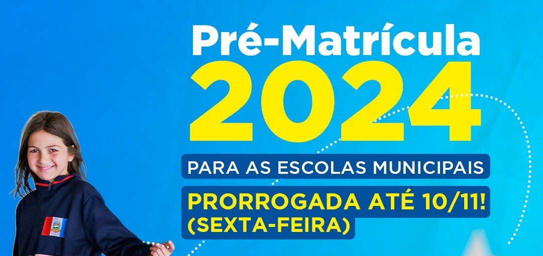 Leia mais sobre o artigo Pré-matrícula on-line para alunos novos de Pré-escolar ao 9º ano é prorrogada até a próxima sexta, 10