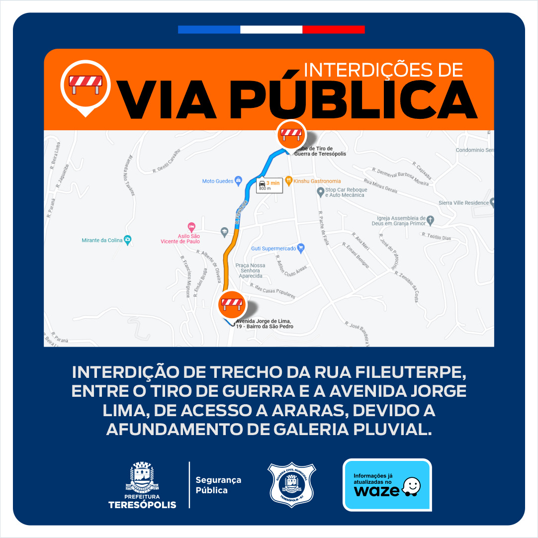 No momento, você está visualizando Detritos carregados pela forte chuva entopem bueiros e danificam galerias em Teresópolis
