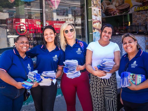 Leia mais sobre o artigo Ação no bairro de São Pedro divulga cursos e serviços gratuitos da Casa do Trabalhador de Teresópolis