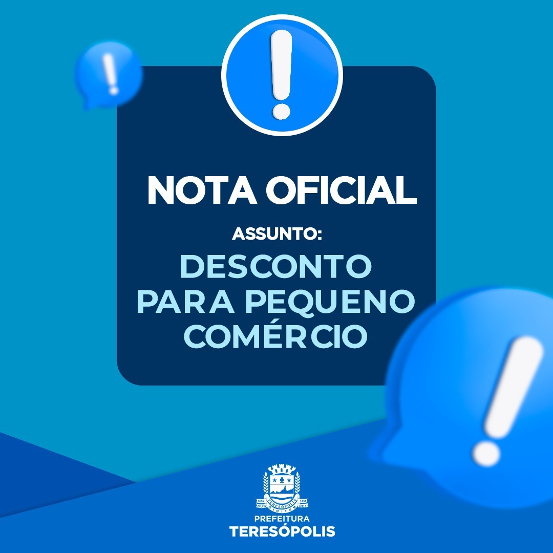 Você está visualizando atualmente Prefeitura de Teresópolis garante junto à AGENERSA e Águas da Imperatriz 50% de desconto para pequeno comércio a partir da fatura de abril