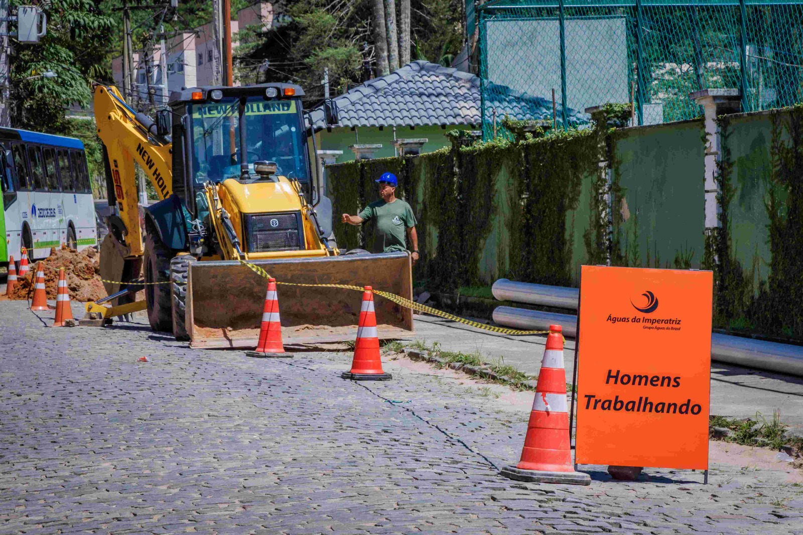 Você está visualizando atualmente Saneamento para Todos: começam as obras de extensão de rede de água no bairro Pimenteiras, em Teresópolis