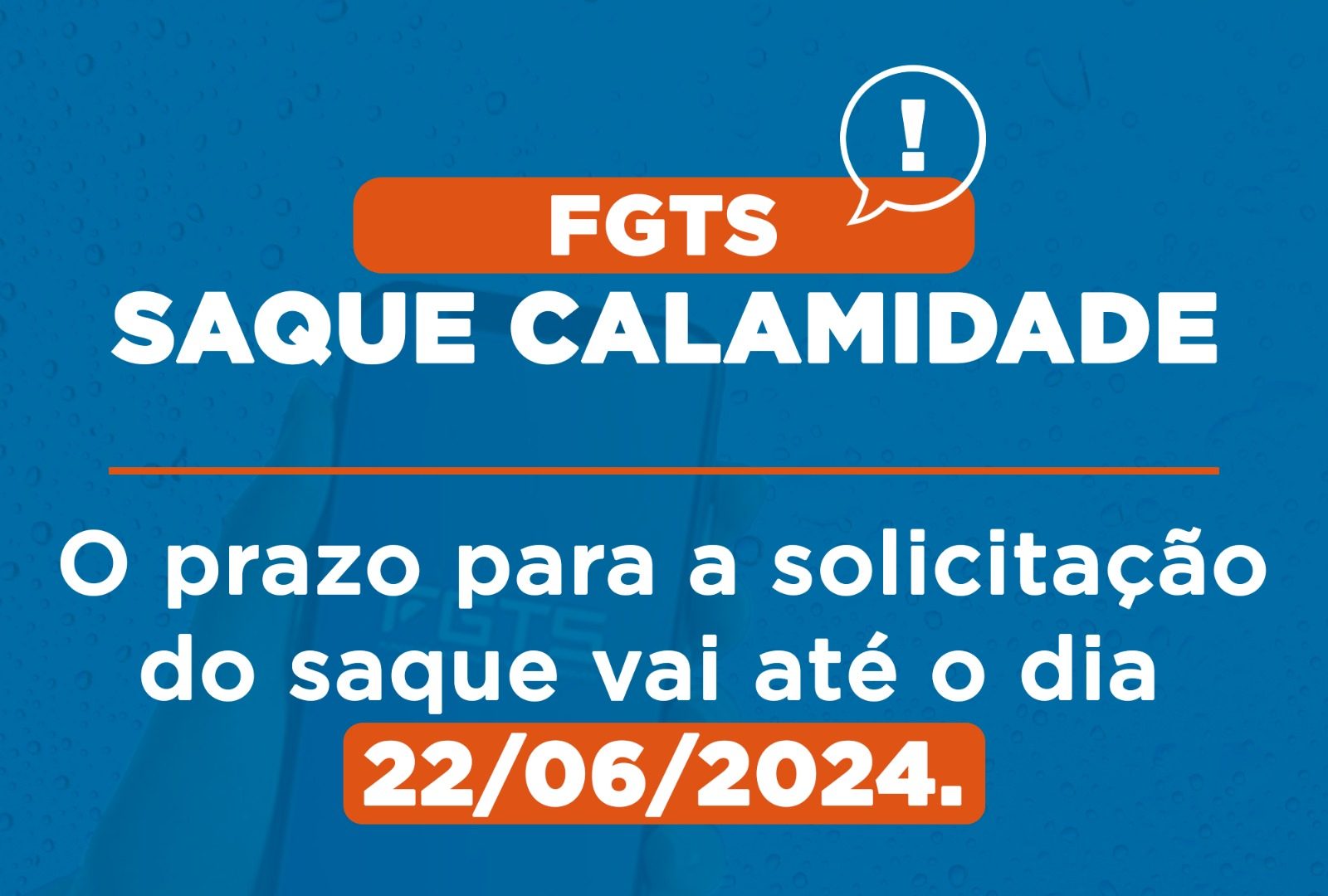 Leia mais sobre o artigo Saque FGTS é liberado para moradores de áreas atingidas pelas chuvas em Teresópolis.