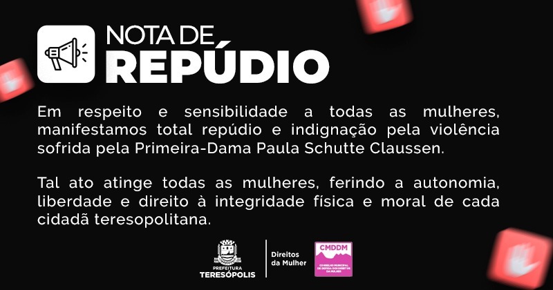 Leia mais sobre o artigo Prefeitura repudia violência sofrida pela Primeira-Dama Paula Schutte Claussen