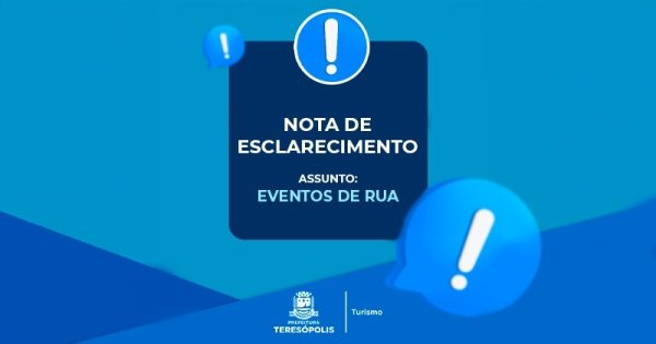 Leia mais sobre o artigo Nota de Esclarecimento sobre eventos de rua