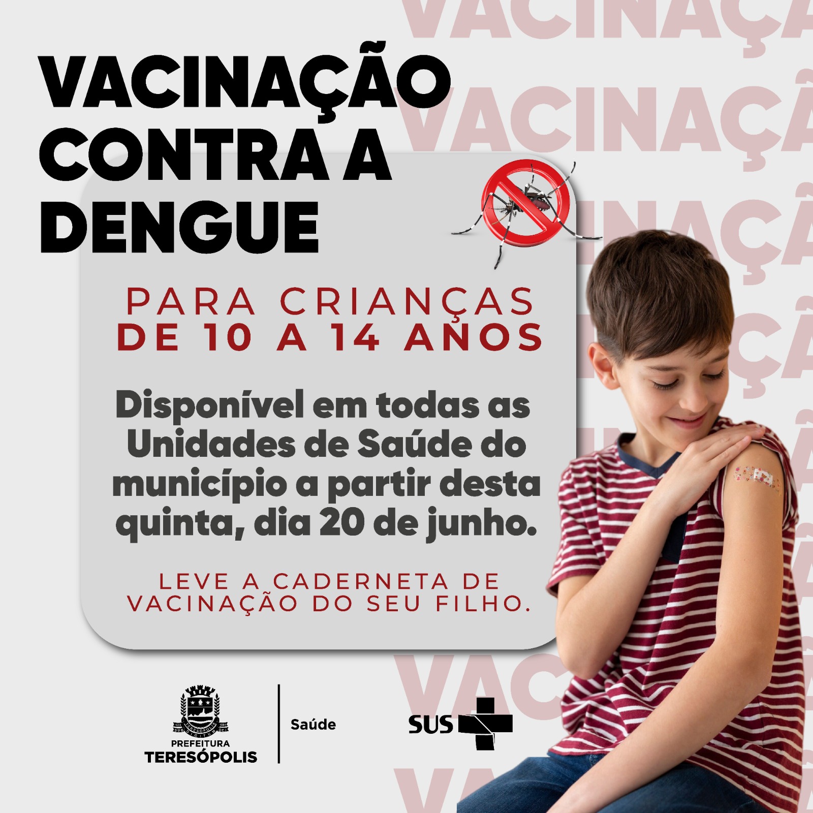 No momento, você está visualizando Vacinação contra a dengue: Teresópolis recebe primeiras doses