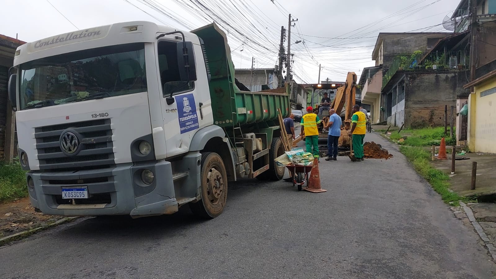 Leia mais sobre o artigo Frentes de trabalho da Prefeitura de Teresópolis atuam na manutenção dos bairros