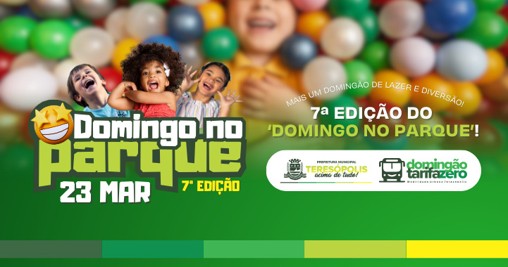 Leia mais sobre o artigo 7ª edição do ‘Domingo no Parque’: mais um dia de muito lazer e diversão para as famílias e crianças
