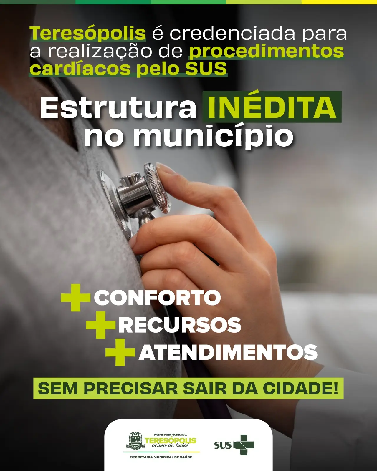 Leia mais sobre o artigo Pela primeira vez Teresópolis é credenciada para a realização de procedimentos cardíacos pelo SUS
