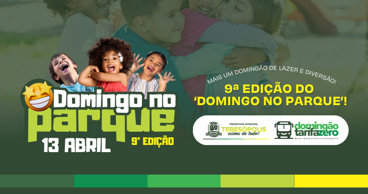 No momento, você está visualizando 9ª edição do ‘Domingo no Parque’: diversão e lazer garantidos!