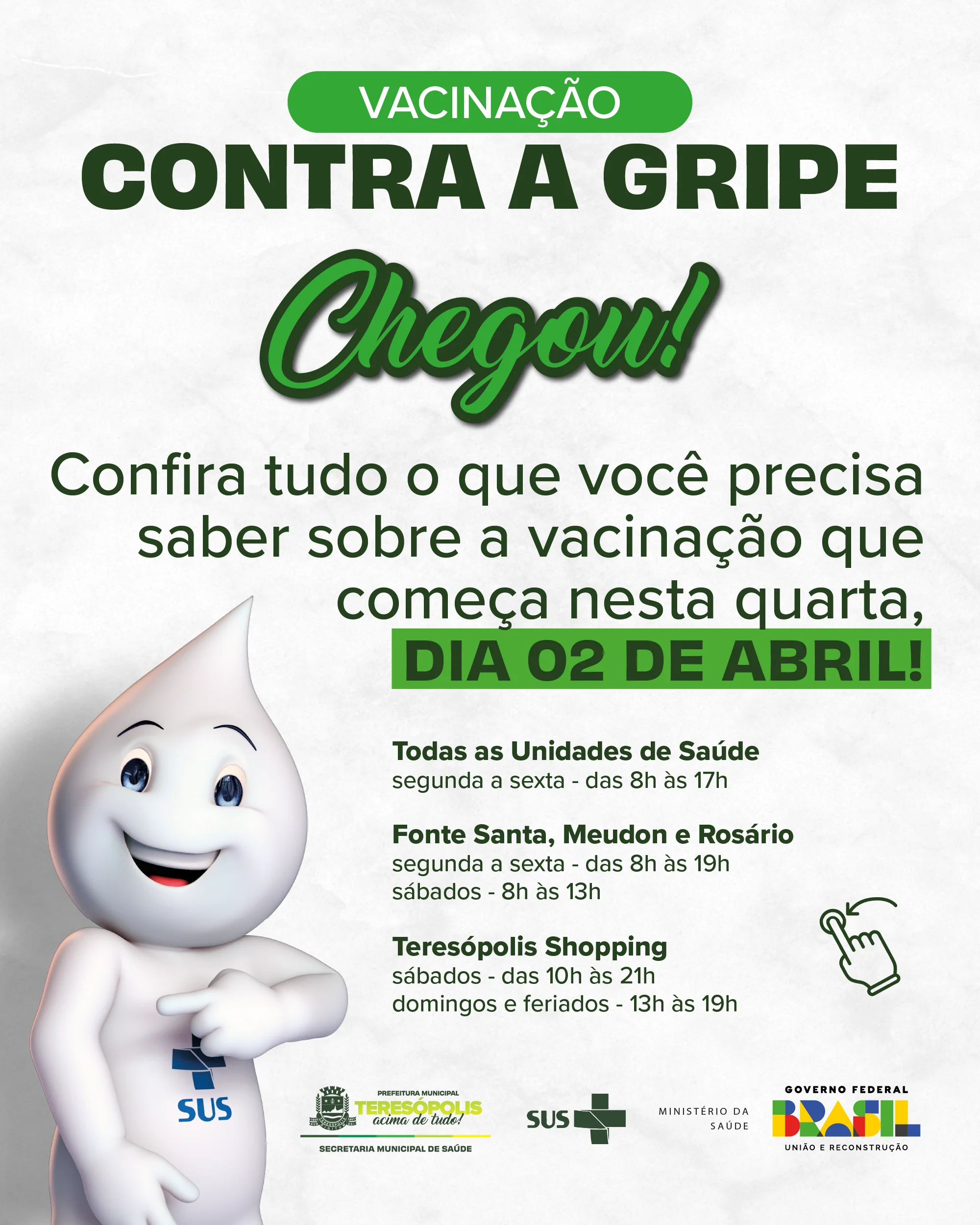 Leia mais sobre o artigo Influenza 2025: vacinação contra a gripe já está disponível 