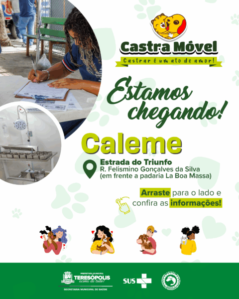 Leia mais sobre o artigo Caleme é o próximo bairro a receber o Castramóvel.