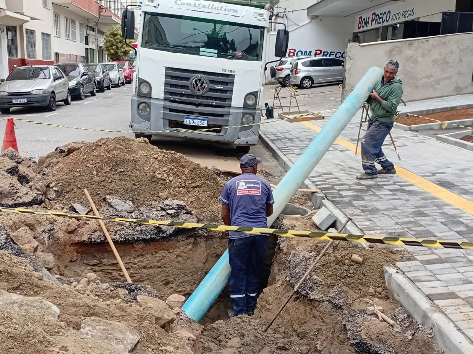No momento, você está visualizando Prefeitura de Teresópolis faz reparos em galerias pluviais e bueiros