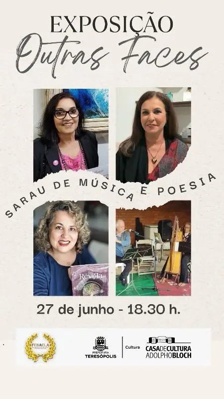No momento, você está visualizando Casa de Cultura de Teresópolis recebe a exposição Outras Faces
