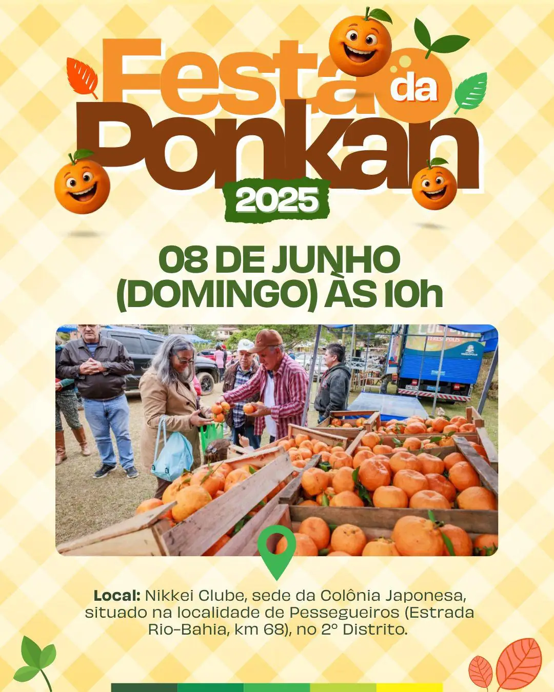 Leia mais sobre o artigo Festa da Ponkan, Domingo no Parque, partidas da Super Taça Empresarial de Futsal e dos Jogos Escolares do Rio de Janeiro movimentam Teresópolis