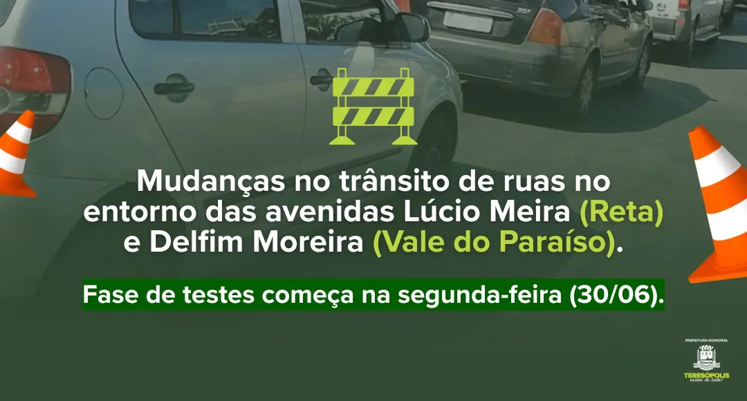 No momento, você está visualizando COMUNICADO – Mudanças no trânsito para melhorar a fluidez de veículos na Reta
