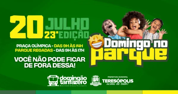 Leia mais sobre o artigo 23ª edição do Domingo no Parque: um dia para se divertir, brincar e gastar energia até cansar!