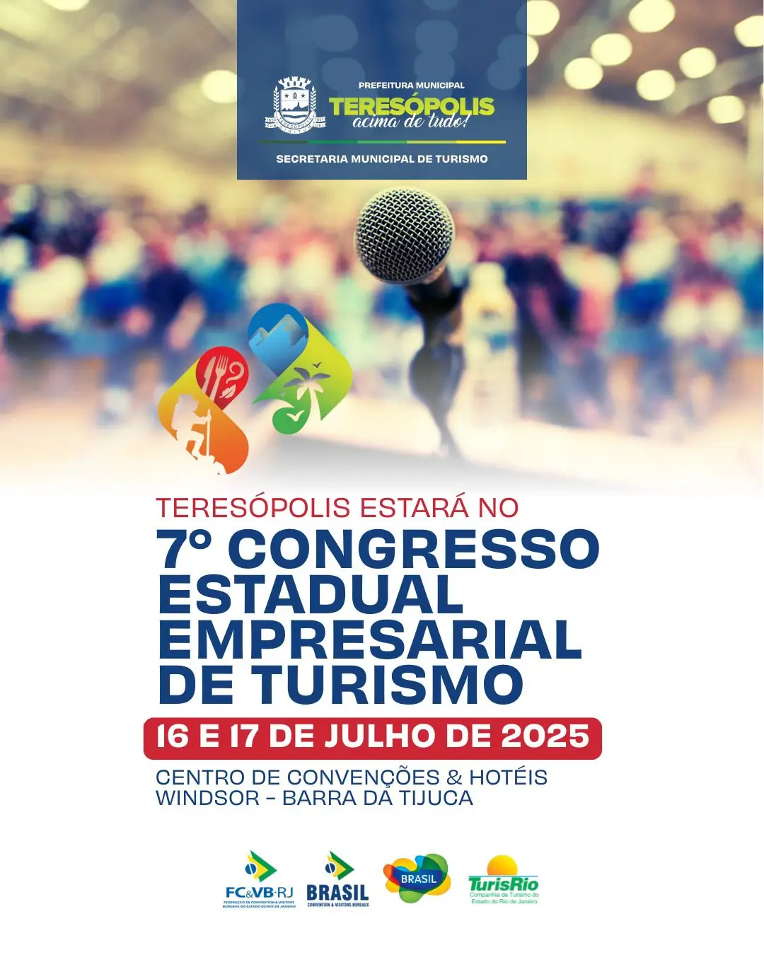 Leia mais sobre o artigo Teresópolis marca presença no 7º Congresso Estadual de Turismo