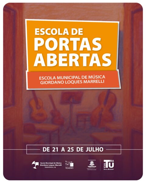 Leia mais sobre o artigo Escola de Portas Abertas: Cultura abre inscrição dia 14 para oficinas gratuitas na Escola Municipal de Música de Teresópolis