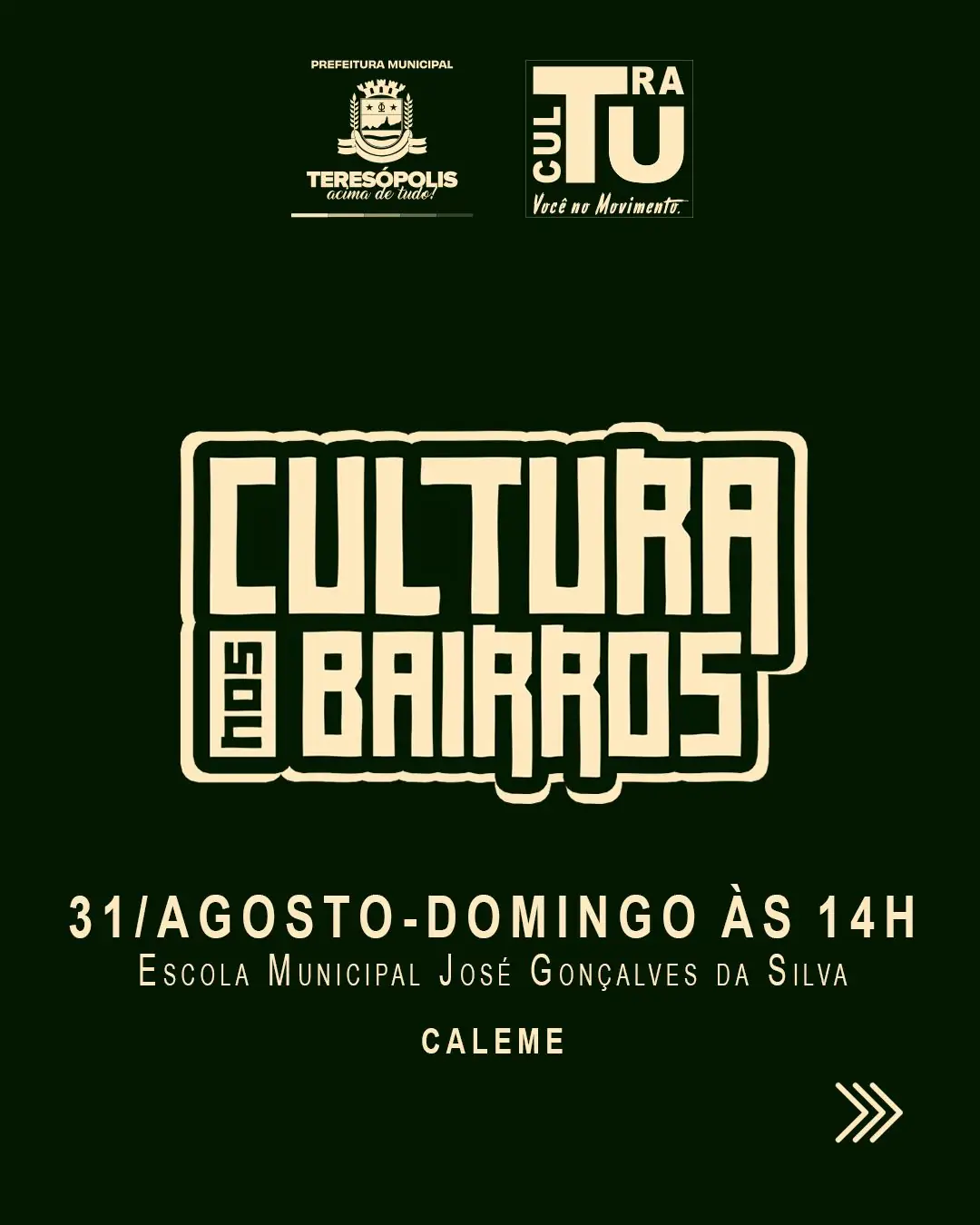 No momento, você está visualizando Cultura nos Bairros leva música, dança, arte e diversão ao Caleme