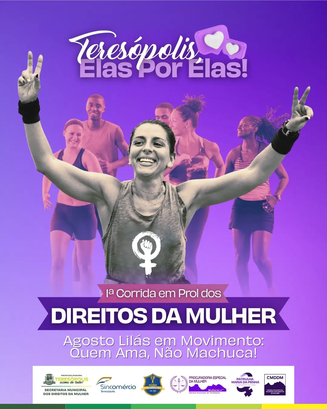 No momento, você está visualizando Agosto Lilás em Movimento: Quem ama, não machuca!