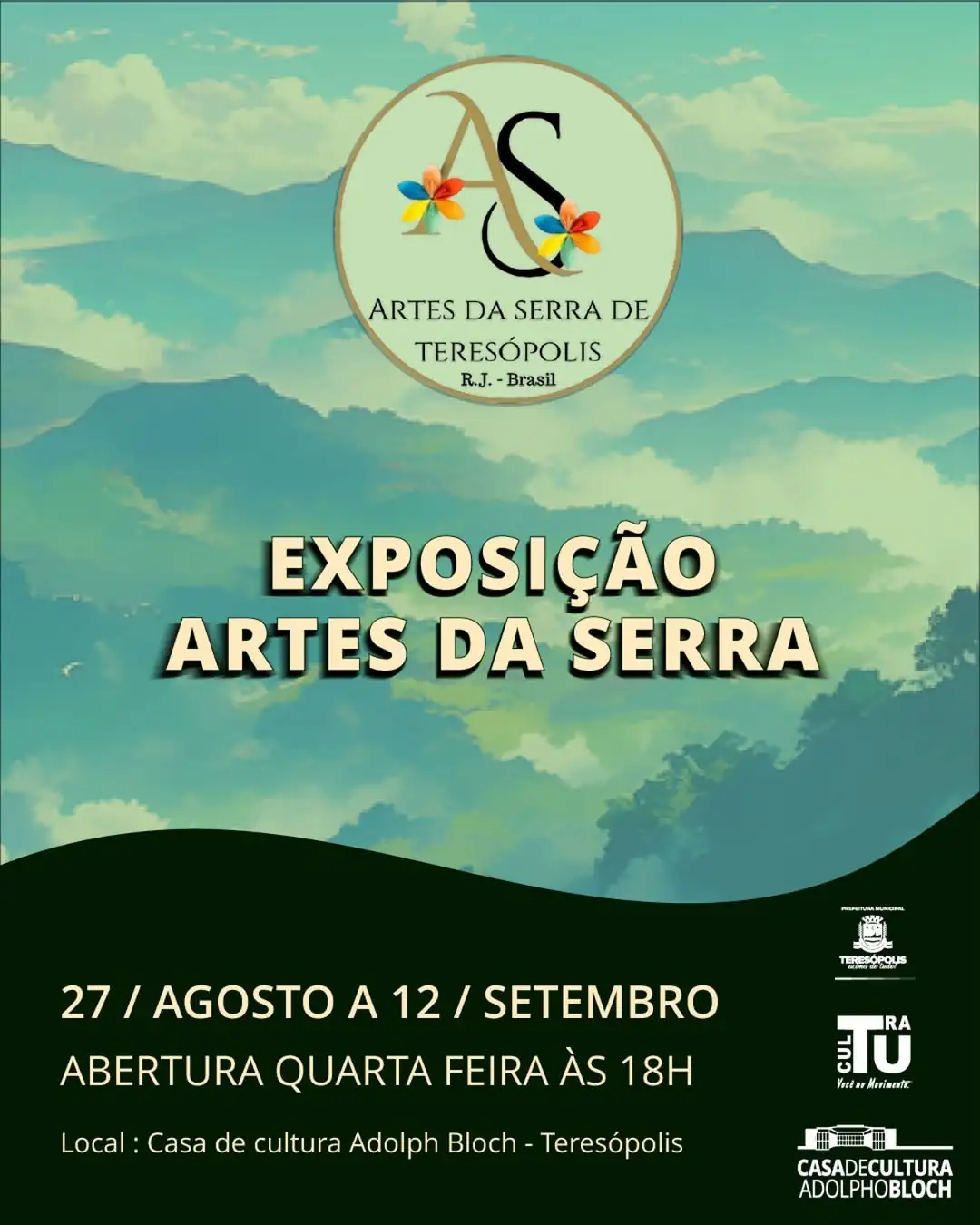 No momento, você está visualizando Casa de Cultura recebe a exposição Artes da Serra de Teresópolis