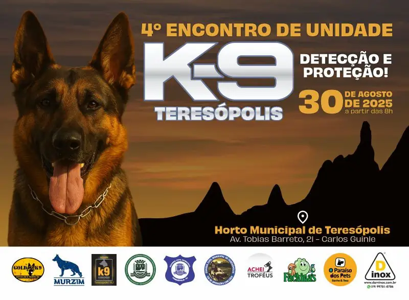 Leia mais sobre o artigo 4º Encontro de Unidades K9 de Teresópolis acontece no próximo sábado, 30