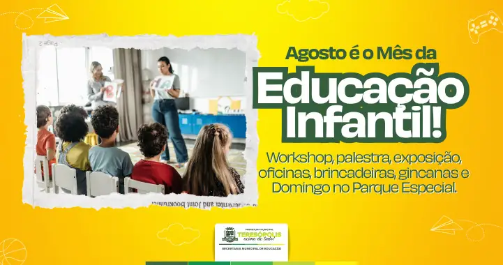 No momento, você está visualizando Mês da Educação Infantil é celebrado com diversas atividades em Teresópolis