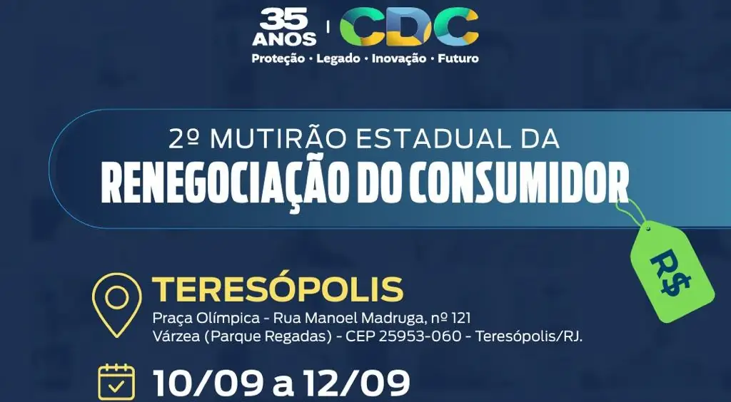 No momento, você está visualizando Mutirão Estadual da Renegociação do Consumidor em Teresópolis: empresas vão negociar acordos para facilitar o pagamento de dívidas