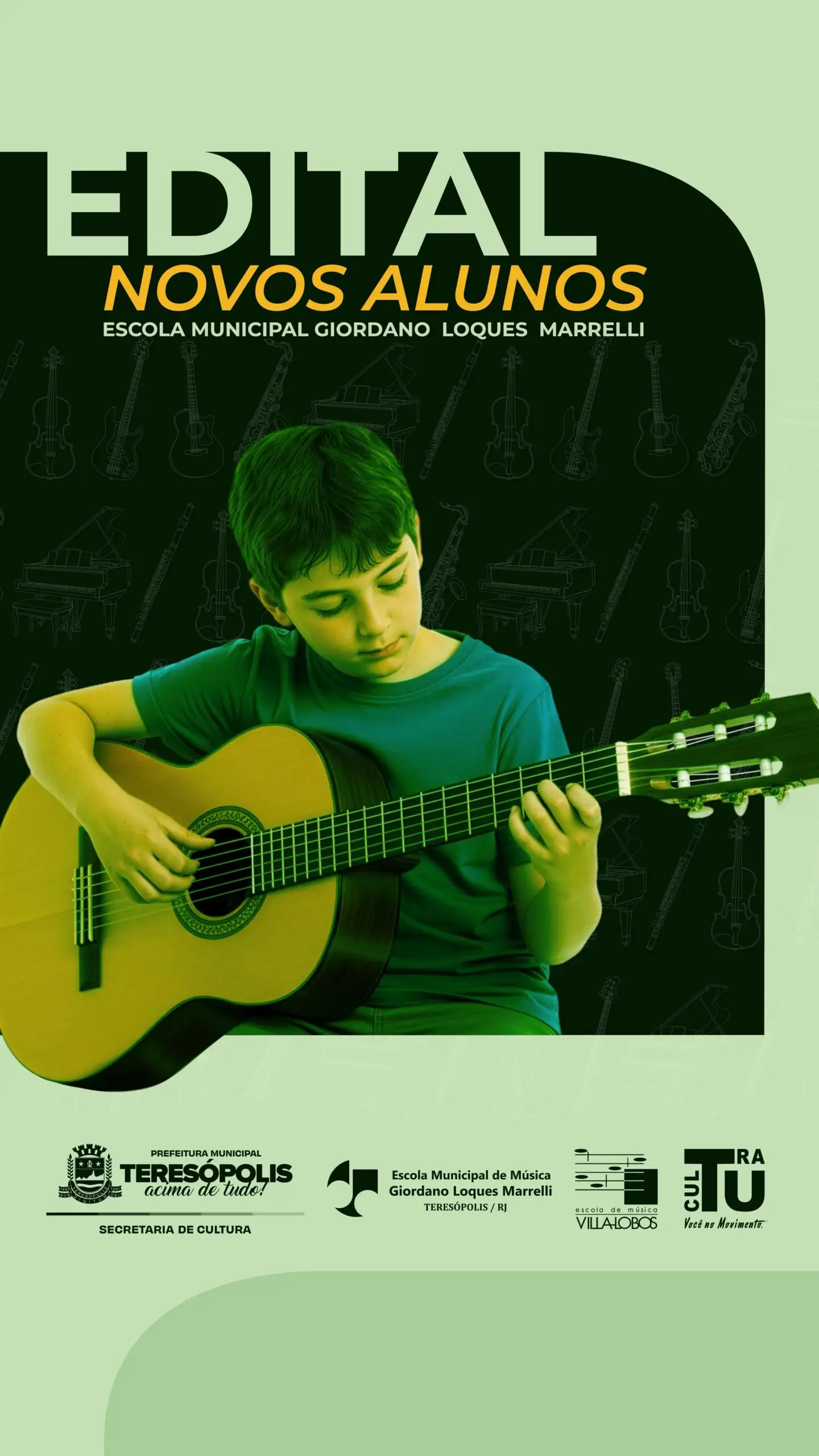 No momento, você está visualizando Ano Letivo de 2026: Escola Municipal de Música de Teresópolis abre inscrição para 58 vagas em novembro