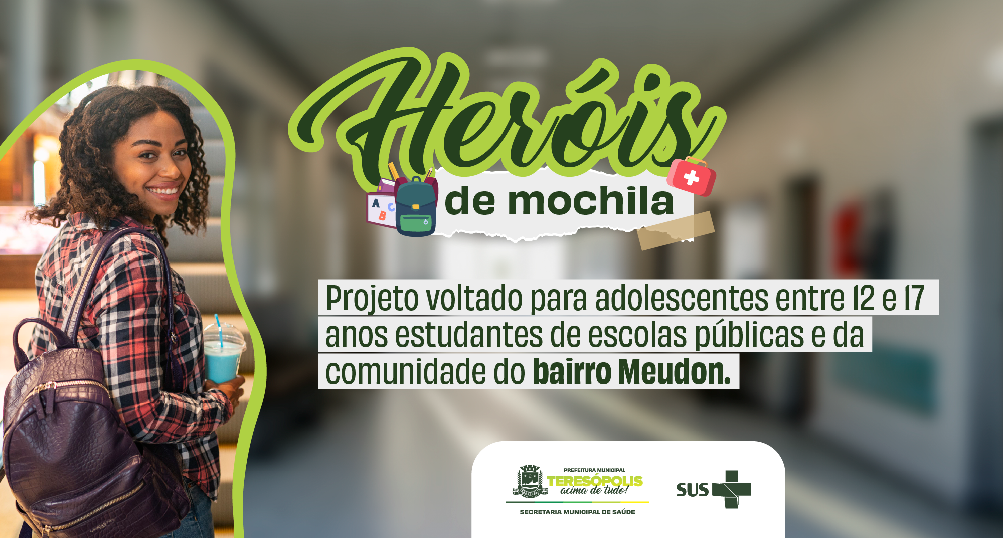 No momento, você está visualizando Heróis de Mochila: Projeto capacita adolescentes do bairro Meudon com conhecimentos de saúde e incentiva o cuidado ao próximo