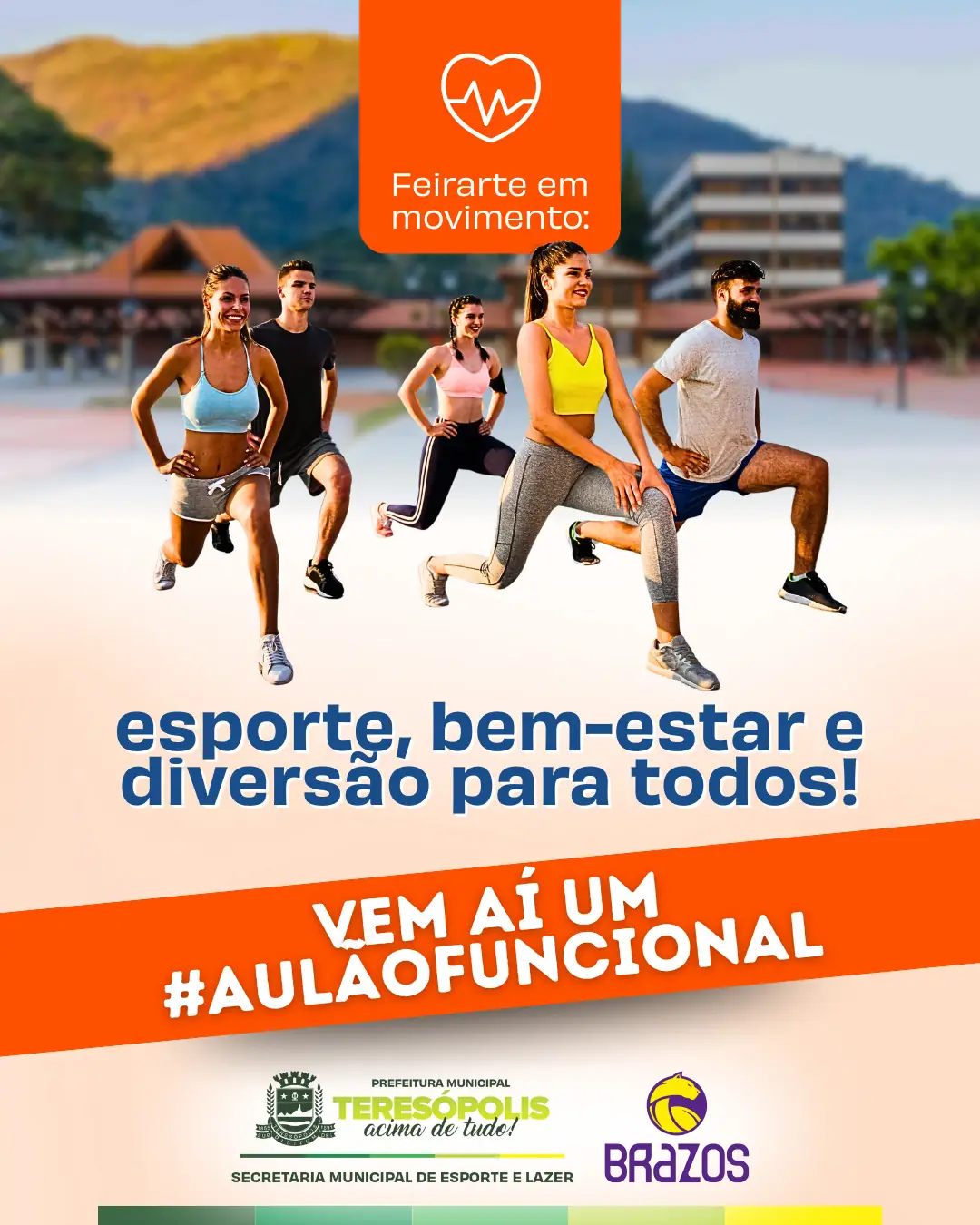 No momento, você está visualizando Feirarte em movimento: esporte, bem-estar e diversão para todos!