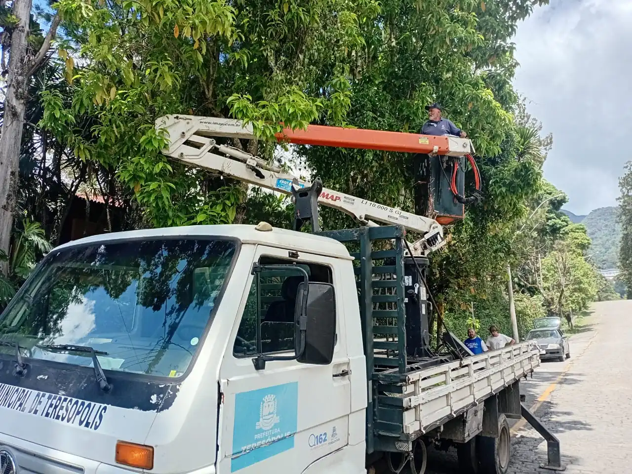 No momento, você está visualizando Prefeitura de Teresópolis faz poda de árvores e manutenção de vias públicas