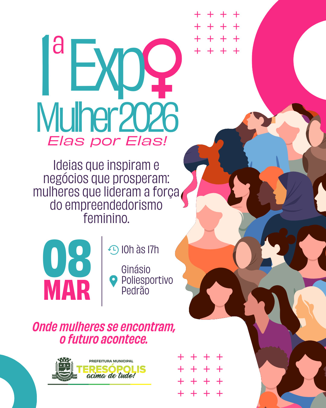 No momento, você está visualizando 1ª Expo Mulheres 2026 destaca protagonismo feminino e fortalecimento do empreendedorismo em Teresópolis