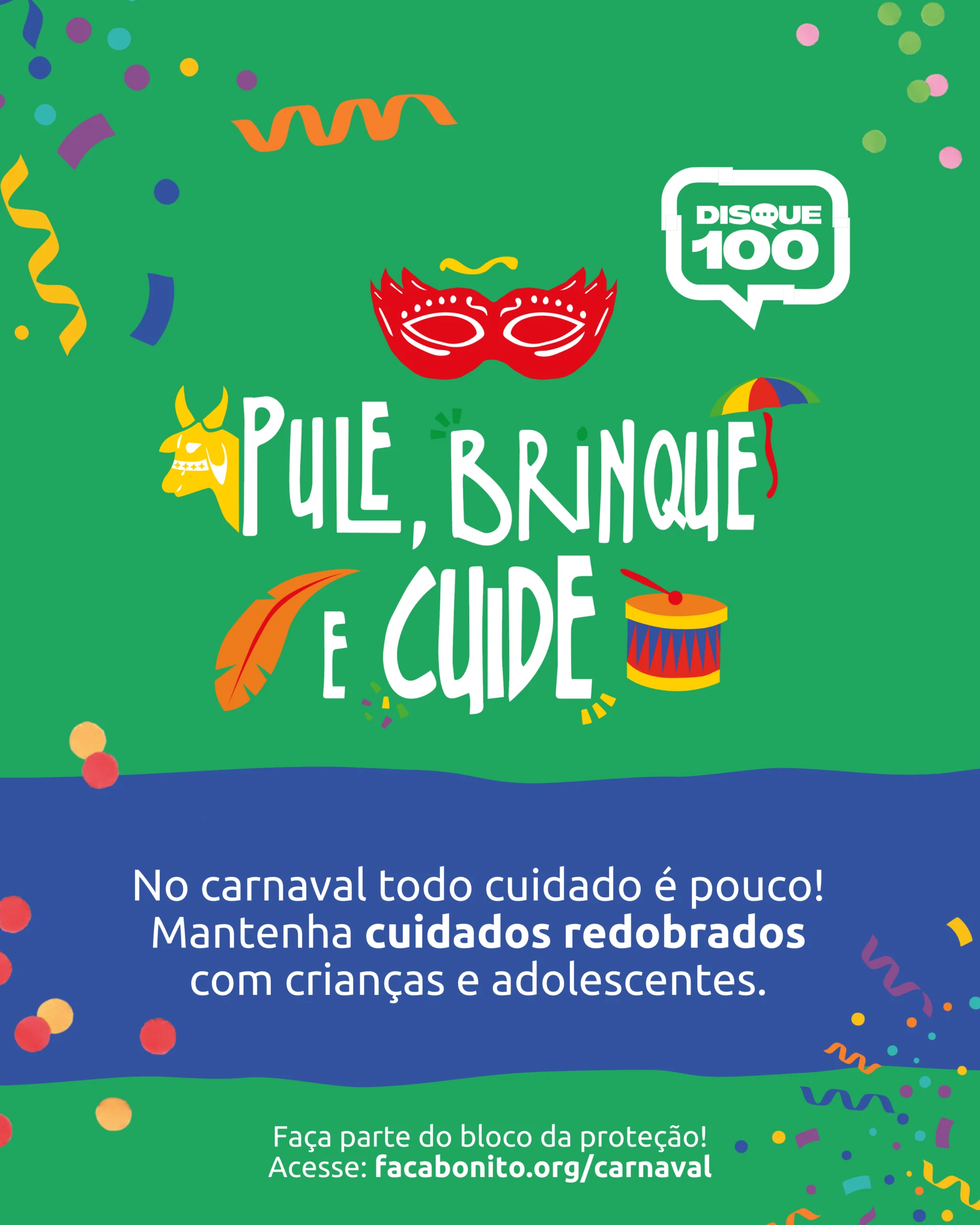 No momento, você está visualizando ‘Pule, brinque e cuide’: Teresópolis adere à campanha de proteção de crianças e adolescentes no Carnaval