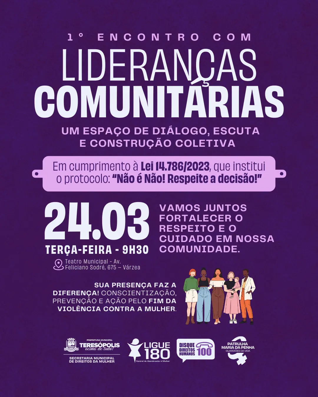 Leia mais sobre o artigo 1º Encontro com Lideranças Comunitárias: SMDM reúne representantes locais para fortalecer ações de prevenção à violência contra a mulher