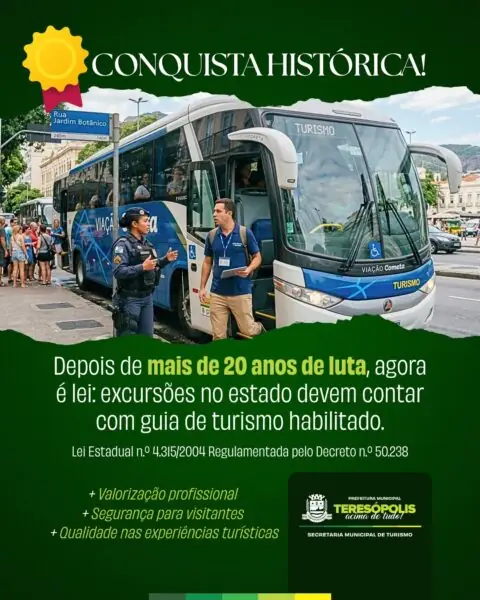 Leia mais sobre o artigo Viva os Guias de Turismo! Regulamentação histórica fortalece atuação da classe no Estado do Rio de Janeiro
